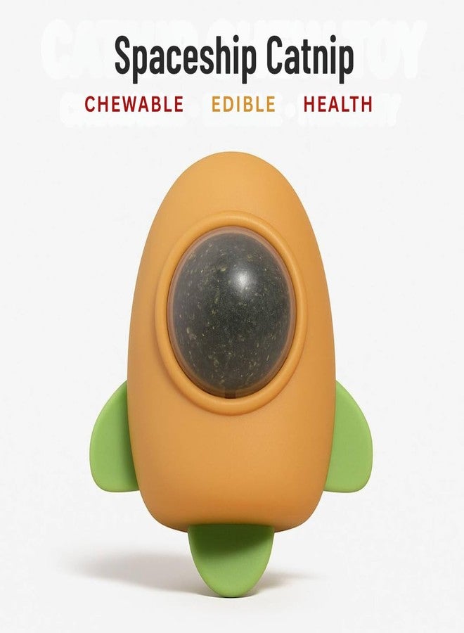 PET FUN Pack of 2 Interactive Catnip Toys - Rotating Cat Teaser with Strong Suction Base, Natural Catnip Ball & Durable Design for Healthy Play, Exercise & Stress Relief - Image 3